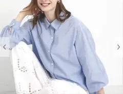 urban research sonny labelエアリーコットンシャツ