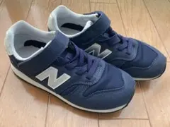 ニューバランス スニーカー YV373 19.5cm ネイビー　記名なし