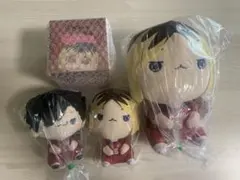 ハイキュー　もちぴこ　ぬいぐるみ　BIG 孤爪研磨　黒尾鉄朗　きゅるみー