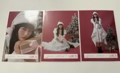 櫻坂46 山﨑天 2025 サンタ 生写真 セミコンプ