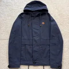 プリティーグリーン マウンテンパーカー ペイズリー柄 ネイビー系 1 