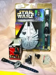 STAR WARS Darth Vader Collector Watch Millennium Falcon