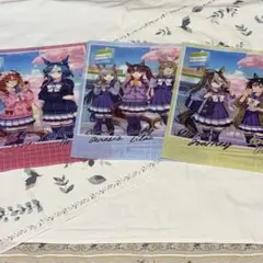 ファミマコラボウマ娘プリティーダービークリアファイル3枚セット