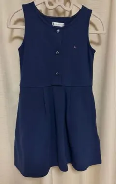 TOMMY HILFIGER ネイビー ワンピース キッズ