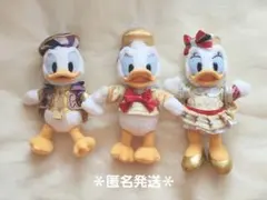 東京ディズニーリゾート 30周年 35周年 ドナルド デイジー ぬいぐるみバッジ