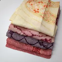 ｈ43481　正絹絞り羽織　4枚セット　まとめ