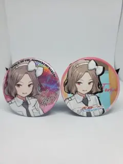 ガールズバンドクライ 拍動の未来 缶バッチ 海老塚智 サイン入り×4