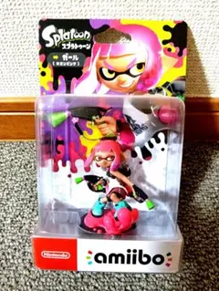 新品未開封amiiboガール【ネオンピンク】スプラトゥーンシリーズ