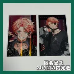 ぎゃうるふ チェキ風カード 　赤城ウェン　レア ノーマル　セット