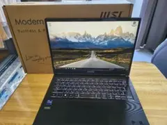 MSI Modern 14 Core i7-13620H メモリ32GB