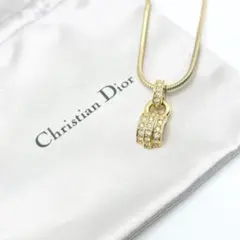 3141-3 極美品✨ Dior ネックレス CD ロゴ 希少 刻印 cm - メルカリ