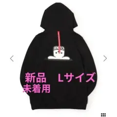 【新品未着用】CUNE PULL PARKA 落下 パーカー Lサイズ ブラック