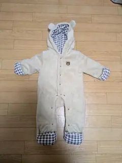 【新品】ベビー アウター ロンパース カバーオール くま 着ぐるみ 70