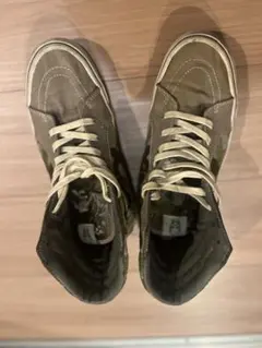 lucien pellat-finet カモフラージュ ハイカットスニーカー