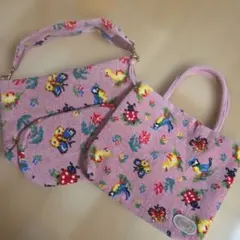 お得フェイラー ハイジ グレースピンク 手付き巾着 FEILER 美品 - メルカリ