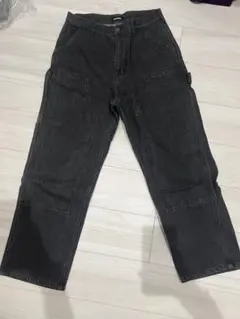 XLARGE ブラック カーゴデニム 32