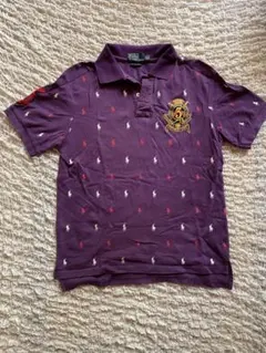 Polo by Ralph Lauren パープルポロシャツ M