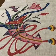 芭蕉布　琉球紅型　暖簾　紅型染め　沖縄　芭蕉紙　木箱入り　新品未使用品　逸品 2025年最新】芭蕉布 のれんの人気アイテム - メルカリ