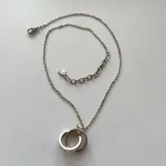 フォリフォリ　ダブルリング ネックレス