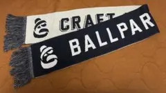 CRAFT BALLPARK &9オリジナルジャガードマフラー　リバーシブル