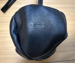 JIL SANDER ジルサンダー レザー 巾着 ポーチ ブラックのサムネイル