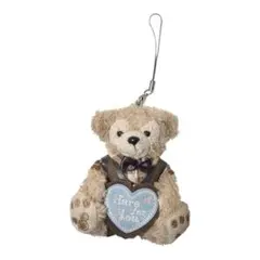 ディズニー　ダッフィー 2012 バレンタイン ぬいぐるみ ストラップ