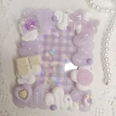 トレカケース୨୧ゆめかわミルキーパープル