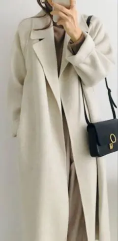 【新品タグ付き】ロングコート 薄手 M