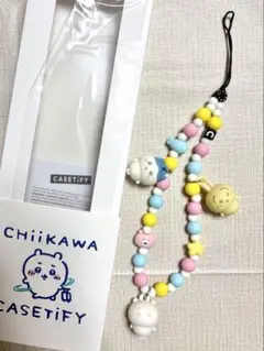 【値下げ】ちいかわ CASETIFY コラボ ビーズストラップ