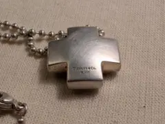 TIFFANY&Co】鏡面仕上げ ローマンクロス ボールチェーン 十字架 - メルカリ
