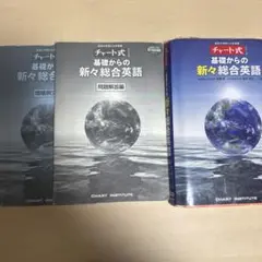 チャート式 基礎からの新々総合英語 3冊セットのサムネイル