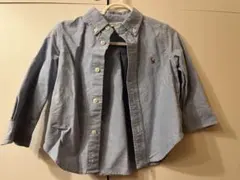 ラルフローレン　ブルーシャツ　80