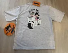 ドラゴンボール Tシャツ 孫悟空 少年期 ブルマ バイク メンズMサイズ 新品