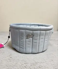 Radyキルティングバスケット 水色