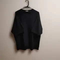 GU 黒 XL スウェット Tシャツ