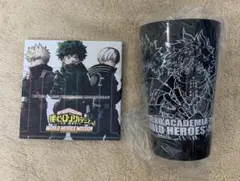 ☆ 僕のヒーロアカデミア　一番くじ　タンブラー　キャンバスボード　デク　爆豪　轟