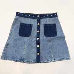 【美品】archive ジューシークチュール ミニデニムスカート y2k 平成