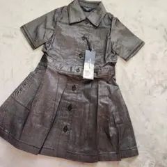 COMME CA DU MODE ダークグレー ワンピース　95