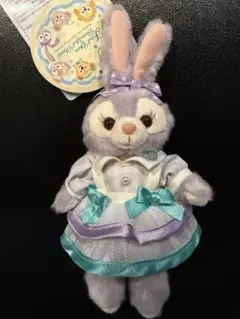 ファインドユアビューティフルブルー　ステラルー　ぬいぐるみバッジ　ディズニーシー