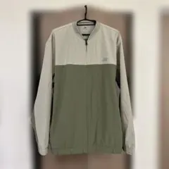 New Balance ナイロンジャケット L グレー/オリーブ