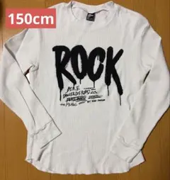 RAD CUSTOM 長袖カットソー ROCKプリント
