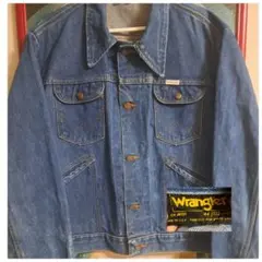 70s　USA製　WRANGLER　ヴィンテージデニムジャケット　Gジャン　レア