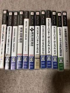 PSP ゲームソフト まとめ売り　ジャンク