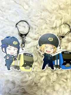 ヒロアカ 静鉄 ラバーキーホールダー 上鳴 耳郎