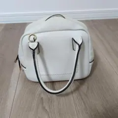 ホワイト ハンドバッグ　 ショルダーバッグのサムネイル