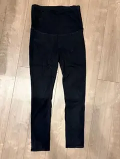 マタニティ デニムパンツ ブラック