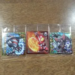 ウルトラマン シールウエハース Vol.5 SEC SR N 計3枚セット