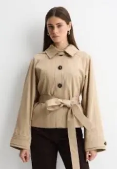 ZARA ベージュ トレンチコート