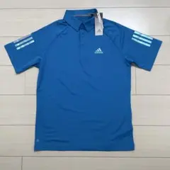 新品 アディダス ゴルフ M ストレッチ 半袖　ボタンダウン ポロシャツ