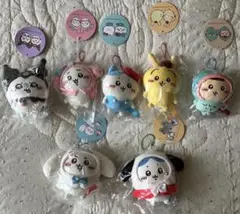 ぷちミニマスコット 7種セット ちいかわ サンリオキャラクター コラボ 第1弾